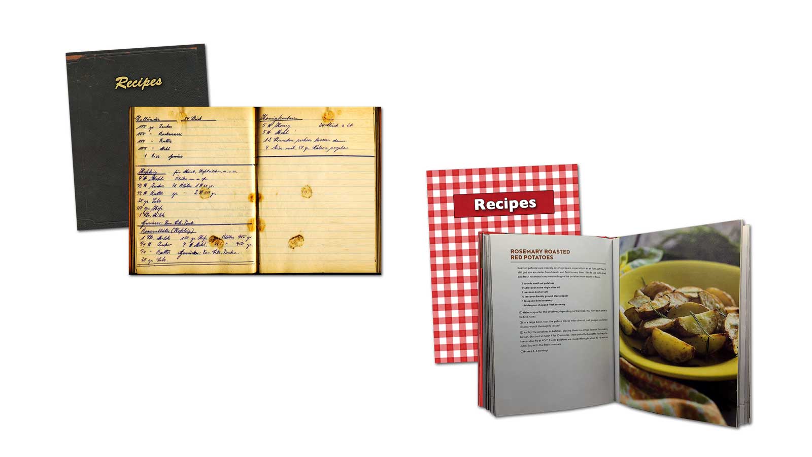 Gallery Album Restorations- Cookbooks