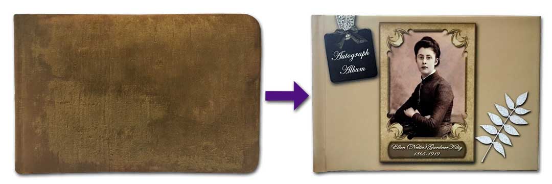 Gallery-Autograph Album Restoration 01